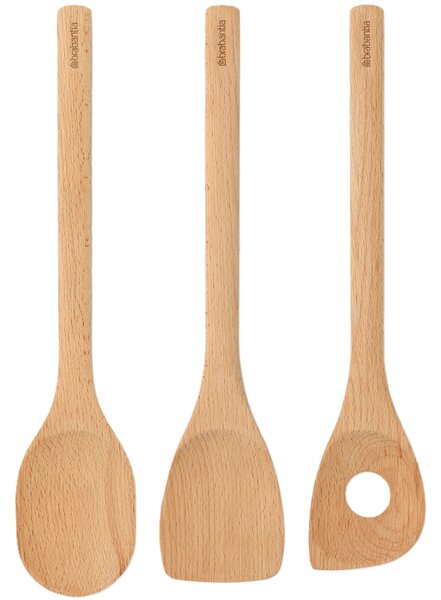 BRABANTIA Profile Cook & Serve 3db-os fakanál szett. védőolaj bevonattal. bükkfa - 260681