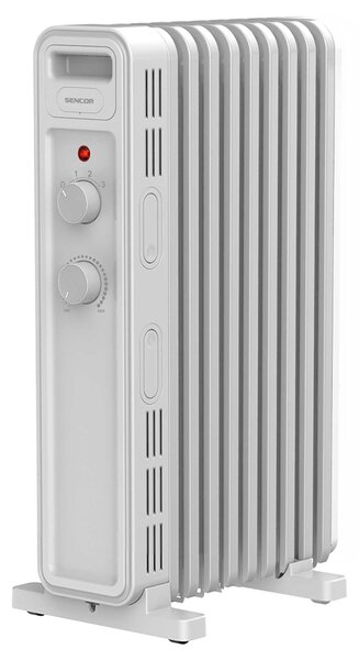 Sencor SOH 3409WH Elektromos Olajradiátor 9 tagos 2000W - Fehér