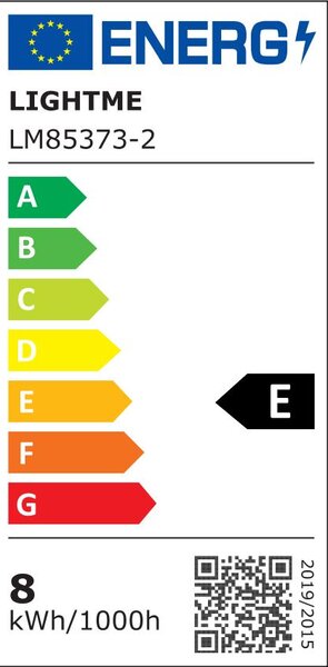 LightMe LED fényforrás gyertya forma E14 8W kerámia melegfehér (LM85373)
