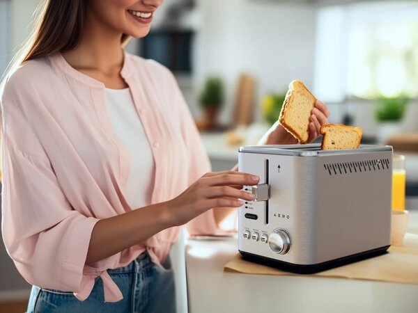 AENO ATS0003 Kenyérpirító 950W Szürke