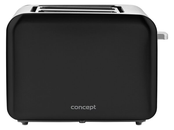 Concept TE2052 Kenyérpirító - Fekete/Inox
