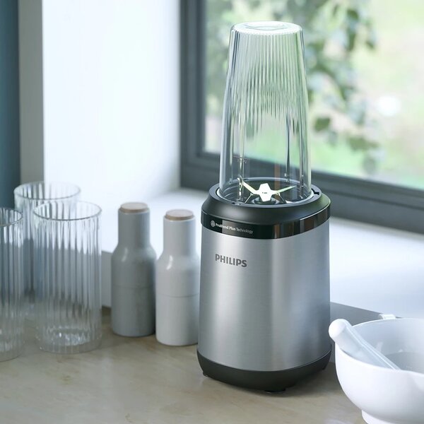 Philips Blender HR2765/00 Elektromos Turmixgép 0,7L+0.5L / 800 Watt - Ezüst