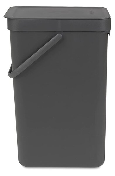 Brabantia Sort & Go 16 literes hulladékgyűjtő szemetes - Sötétszürke