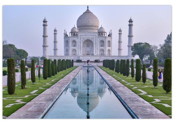 Kép - Taj Mahal napkeltekor (90x60 cm)