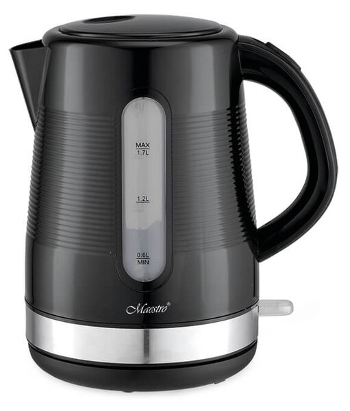 Maestro MR-035 Elektromos Vízforraló 1,7L 2200W Fekete