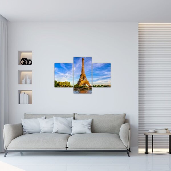 Kép - Eiffel-torony (90x60 cm)