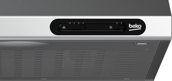 Beko CFB 5310 X konyhai szagelszívó Beépített 125 m³/h