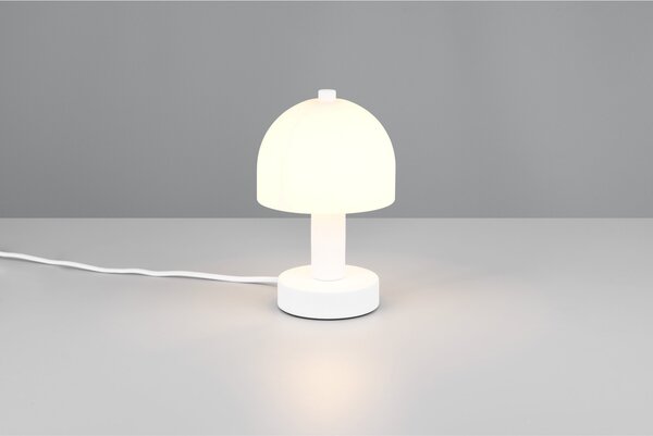 Trio Glenn R51961031 lampa stołowa lampka 1x10W E14 biała
