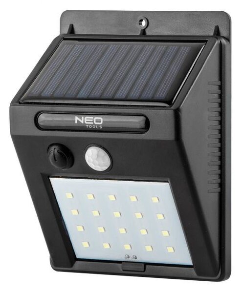 Neo Tools 99-055 Reflektor napelemes fali 20 SMD LED 200lm