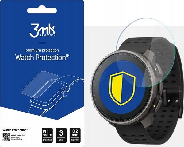 3mk Óra kijelző védőfólia FlexibleGlass hibrid üvegfólia 7H SUUNTO Vertical Titánium Solar