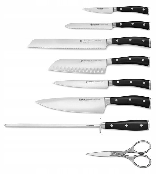 Wüsthof Classic Ikon Késkészlet 8 Részes Barna