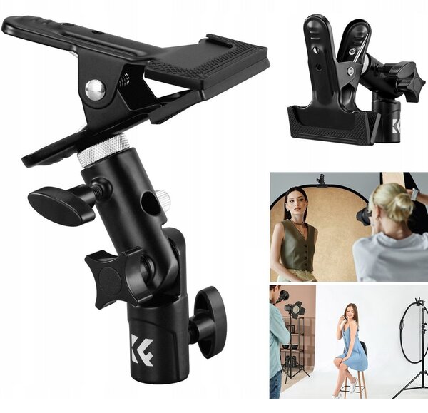 K-F CONCEPT Állványra rögzíthető spigot csipesz KF-18-0014