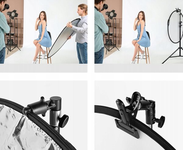 K-F CONCEPT Állványra rögzíthető spigot csipesz KF-18-0014