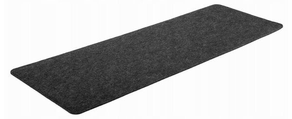 Deltahub Minimalistic Desk Pad, 30 x 90 cm, dark grey