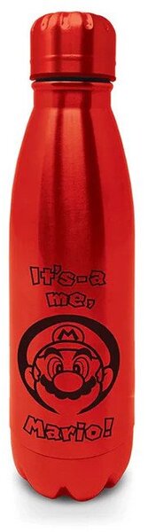 Pyramid, Super Mario, 540 ml, Piros, Ivópalack