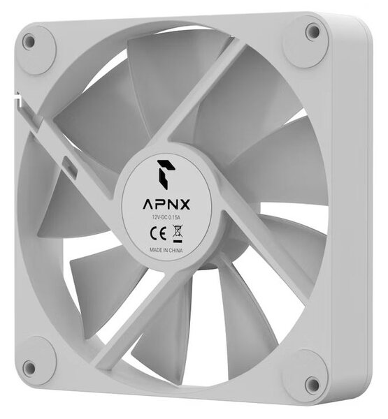 APNX FP1 140mm ARGB hűtő ventilátor fehér (4711099474431)