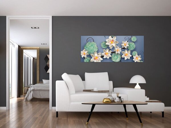 Tavirózsa képe (120x50 cm)