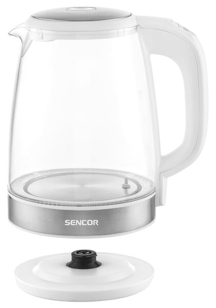 Sencor SWK 2190WH üveg vízforraló 2L hőfokszabályzóval fehér