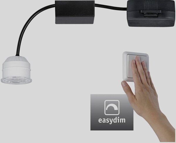Paulmann LED Coin Nova mini Plus LED-es beépíthető lámpa EEK: F (A - G) 4.20 W Átlátszó (92976)