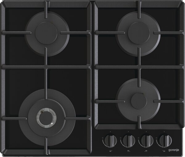 Gorenje GTW641EB Gáz Főzőlap 60cm 4 Égő Fekete