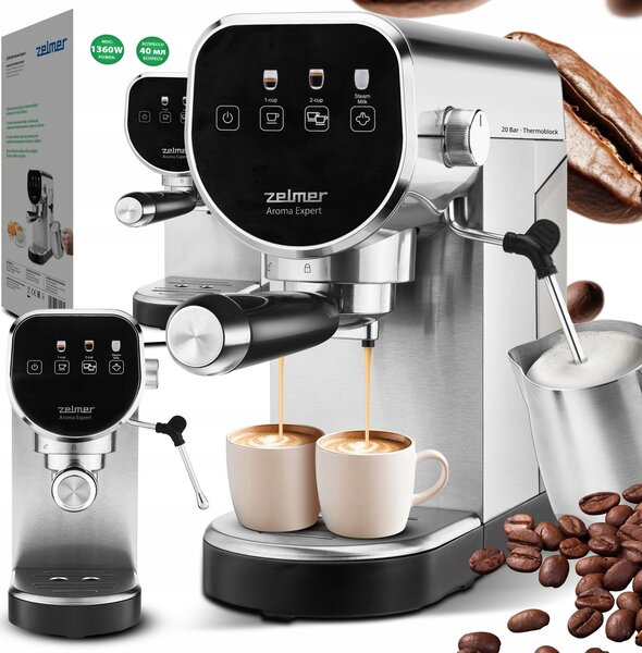 Zelmer Aroma Expert ZCM7300 eszpresszó kávéfőző ezüst