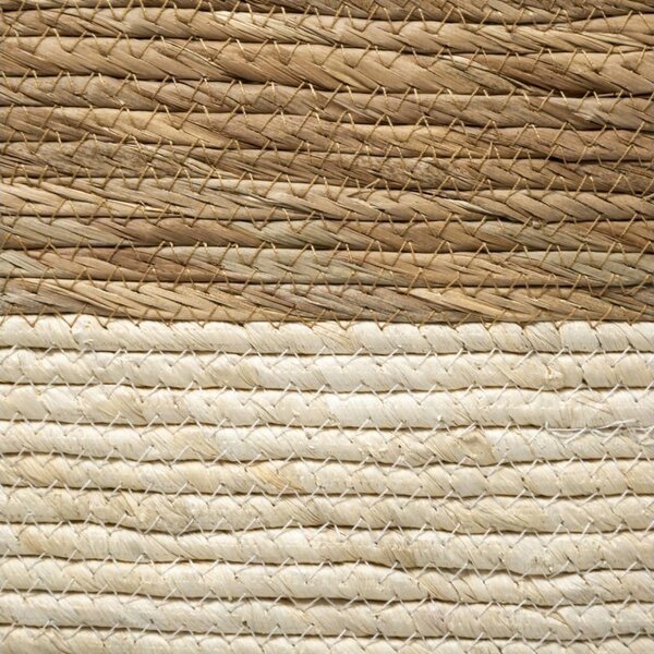 Cesta De Almacenamiento 31 X 31 Bicolor Trenzado