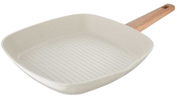 Bergner BG-34743-CR Grillserpenyő 28cm Naturally