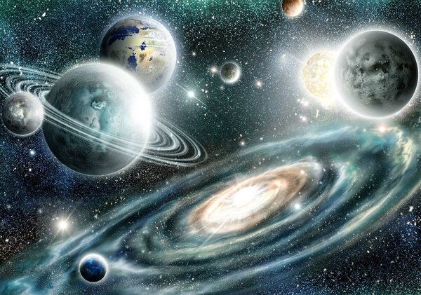 Fotótapéta - Univerzum (152,5x104 cm)