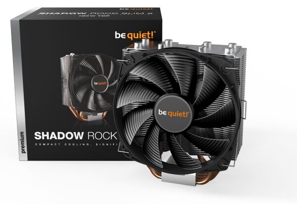 Be Quiet! Shadow Rock Slim 2 CPU Hűtő 160W TDP