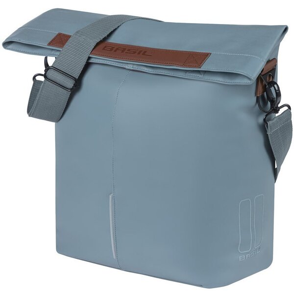 Sakwa Miejska Pojedyncza BASIL CITY SHOPPER 14-16L, MIK Hooks System graphite blue (NEW 2026)