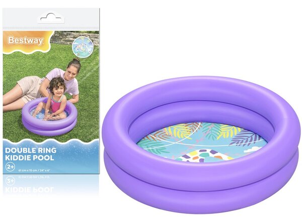 Felfújható Medence Lila 61 cm x 15 cm Bestway 51061– 20092