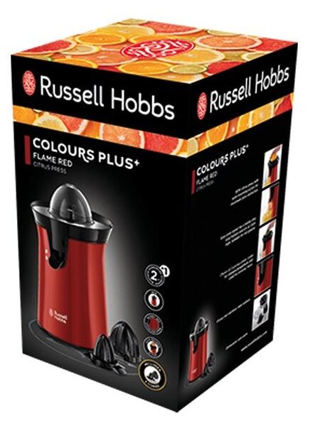 Russell Hobbs 26010-56 Colours Plus+ Flame Red citrusprés