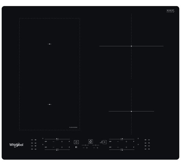 Whirlpool WL B3360 NE Fekete Beépített 59 cm Zónás indukciós főzőlap 4 zóna