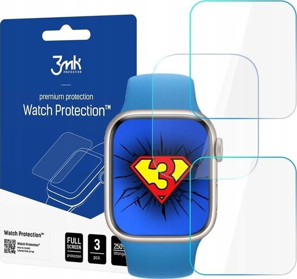 3mk Óra kijelző védőfólia ARC Apple Watch 9 45mm