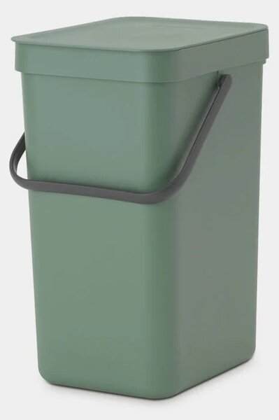 Brabantia Sort & Go 12 literes hulladékgyűjtő szemetes - Sötétzöld