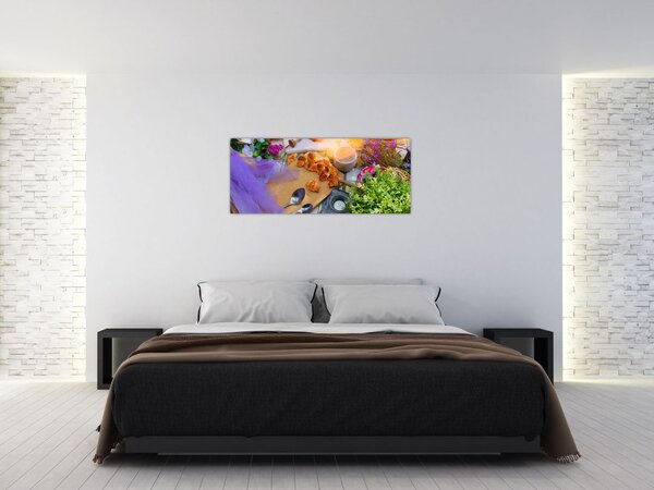 Kép - nyári piknik (120x50 cm)