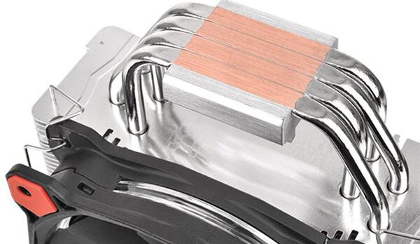 Thermaltake Riing Silent 12 Red Processzor Hűtő 150W LED