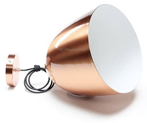 Deko Light Bell Függőlámpa LED, Halogén E27 40 W Vörösréz (342052)