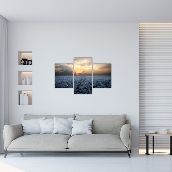 Kép - Párizs magasból (90x60 cm)