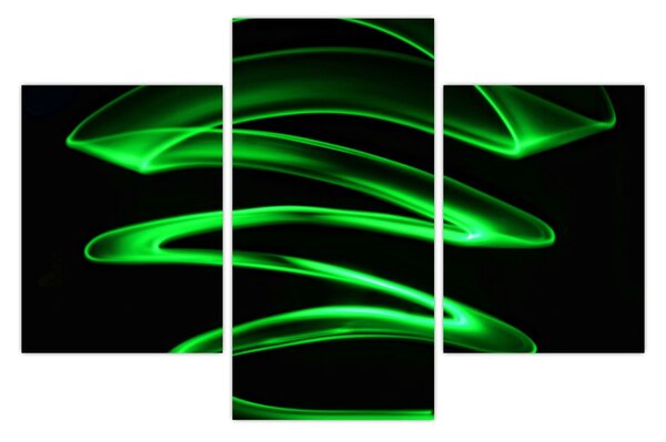 Kép - neonhullámok (90x60 cm)