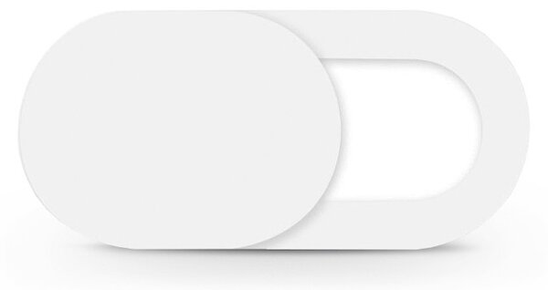 Webkamera privát takaró/borító mobiltelefon, tablet, laptop készülékhez - fehér