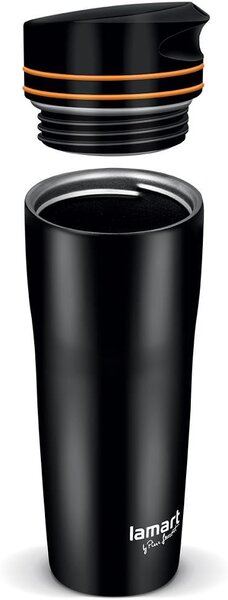 Lamart MANQ LT4051 bögre fekete-narancssárga