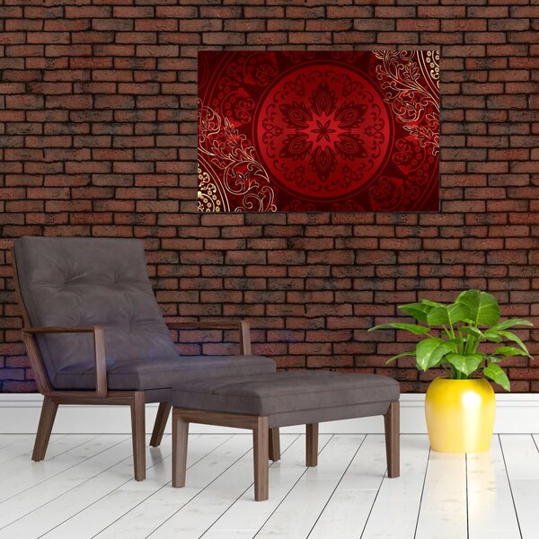 Kép - Arany mandalák (90x60 cm)