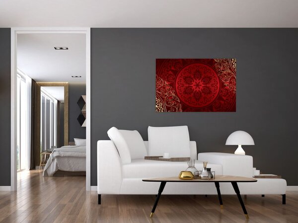 Kép - Arany mandalák (90x60 cm)