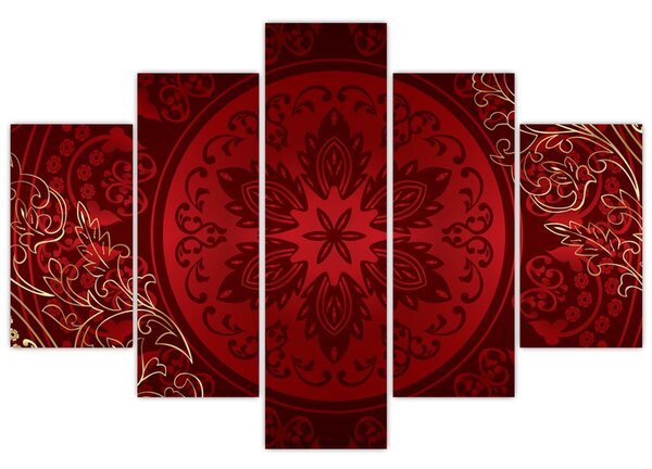Kép - Arany mandalák (150x105 cm)