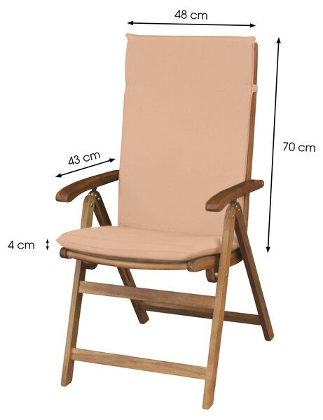 Fieldmann FDZN 9006 Szék párna - Krém