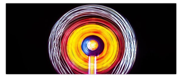Fények a körben képe (120x50 cm)