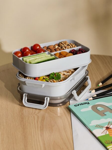 Sinsay - Rekeszes lunch box - világos szürke