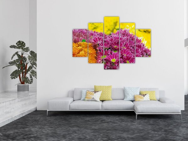 Rózsaszín virág képe (150x105 cm)