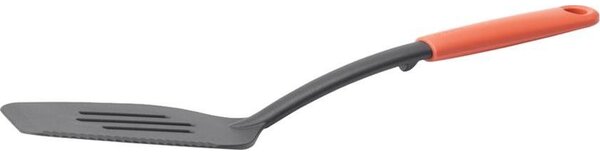 Brabantia Tasty+ Cook & Serve spatula, egyik oldali vágóéllel, beépített serpenyőtartóval, akasztóval, hőálló, műanyag, terrakotta rózsaszín - 122804